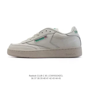 Reebok Club C Bulc White Leather Unisex Sneakers Y2K Vintage Style
