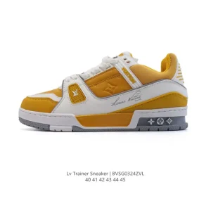 Louis Vuitton Trainer Sneaker Low Men's Fashion Luxury Sneaker