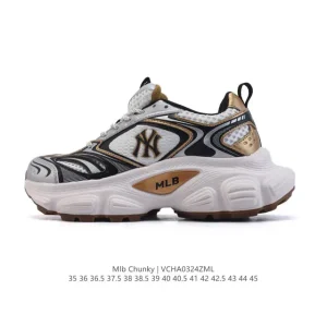 MLB Bigball Chunky Curve New York Yankees 6cm Platform Sneakers