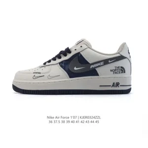 Nike Air Force 1 '07 Low White Leather Sneakers