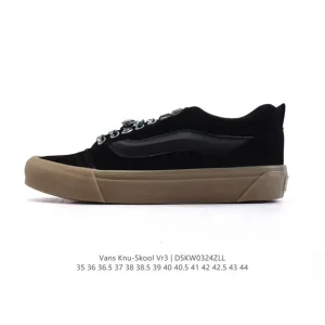 Vans Knu Skool VR3 LX Chunky Leather Sneakers