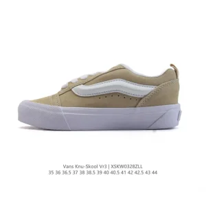 Vans Knu Skool VR3 LX Leather Chunky Sneakers