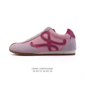 Loewe Ballet Runner 2.0 Leather Low-Top Sneakers for Men and Women