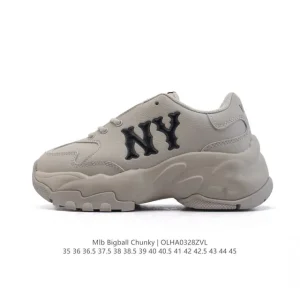 MLB Bigball Chunky Vintage Retro Dad Sneakers for Men and Women