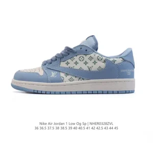 Nike Air Jordan 1 Low OG SP Military Blue Reverse Swoosh