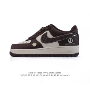 Nike Air Force 1 Low White Leather Vintage 2024 Sneakers