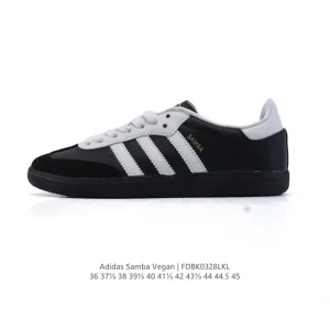 Adidas Samba Vegan Leather Shoes Classic Retro Sneakers for Men and Women