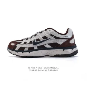 Nike P-6000 Premium Men's Running Shoes Vintage Style Lightweight Comfortable Breathable Cushioning