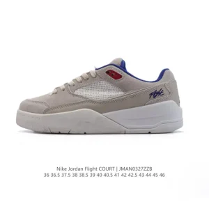 Jordan Flight Court Retro Low-Top Skate and Basketball Lifestyle Shoes for Men and Women