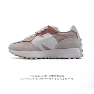 New Balance 327 Retro Vintage Suede Leather Casual Sneakers for Men and Women