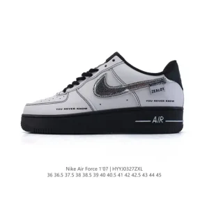 Nike Air Force 1 '07 Low 2025 Snake Year Edition White Sneakers