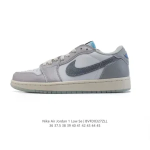 Jordan AJ1 Low Retro Classic Court Style Basketball Sneakers