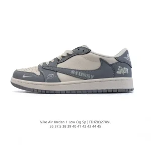 Jordan Military Blue Low OG SP Snake Year 2025 Reverse Swoosh Sneakers