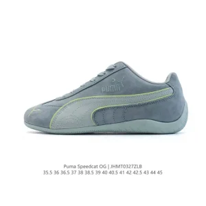 PUMA Speedcat Og Retro Racing Sneakers Low Top Suede Thin Sole