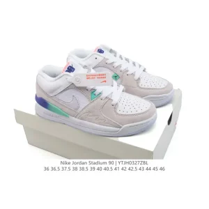 Jordan Stadium 90 HF5760 Men's Leather Suede Sneakers with Formula 23 Cushioning