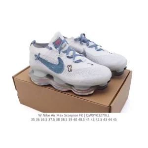 Nike Air Max Scorpion FK Men's and Women's Cushioning Sneakers with Full-Length Air Unit