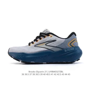 Brooks Glycerin 21 Men's and Women's Cushioned Running Shoes for Heavy Runners