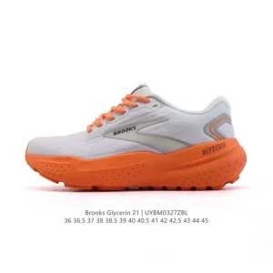 Brooks Glycerin 21 Running Shoes for Men and Women with Cushioning