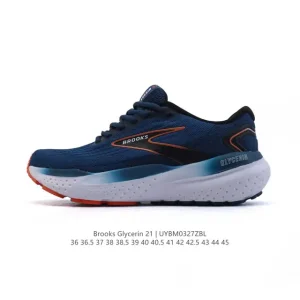 Brooks Glycerin 21 Cushioning Running Shoes for Men and Women
