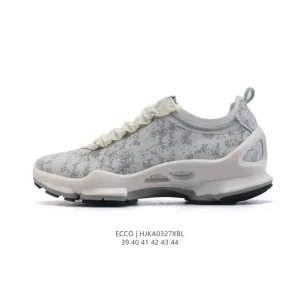 ECCO Men's Outdoor Lightweight Breathable Lace-Up Hiking Sneakers