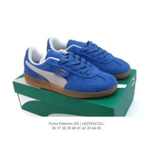 PUMA Palermo OG Army Trainer Low Top Sneakers for Men and Women