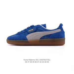 PUMA Palermo OG Army Trainer Low Cut Leather Retro Sneakers