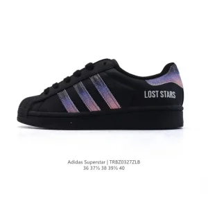 Adidas Superstar 82 Classic Shell Toe Leather Sneakers for Women