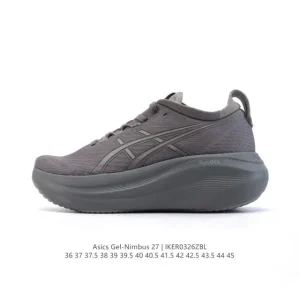 ASICS Gel-Nimbus 27 Men's and Women's Running Shoes with Eco Cushioning