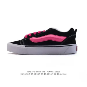 Vans Knu Skool VR3 LX Leather Chunky Bread Sneaker Vintage Style