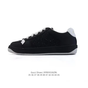 Gucci Rhyton 2025 Flash Diamond White Men Thick Sole Sneakers