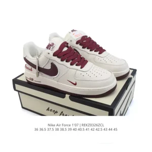 Nike Air Force 1 '07 Low 2025 Snake Year Edition White Sneakers