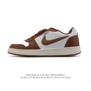 Nike Ebernon Low Men's and Women's Retro Casual Skateboard Shoes