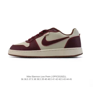Nike Ebernon Low Men's and Women's Retro Casual Skateboard Shoes