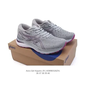 ASICS Women's Gel-Kayano 29 Running Shoes for Marathon Support and Cushioning