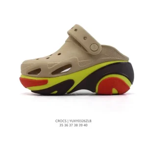 Crocs Shell Bubble Platform Clog Sandal Shoe for Women and Men