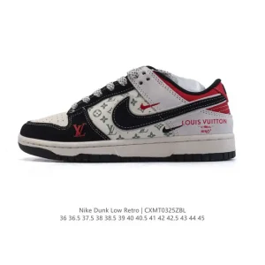 Nike Dunk Low Retro Vintage Basketball and Skateboarding Sneakers