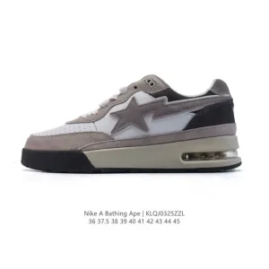 Bape x Nike Air Force 1 Sta Low Camo Sneakers for Men and Women