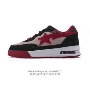 Bape x Nike Air Force 1 Sta Low Camo Sneakers for Men and Women