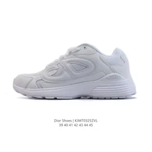 Dior B30 Low-Top Retro Sneakers for Men - Thick Sole Old Father Shoes