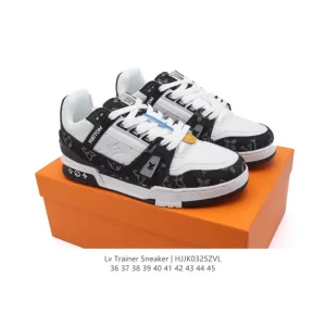 Louis Vuitton Trainer Sneaker Low Fashion Luxury Casual Shoes for Men and Women