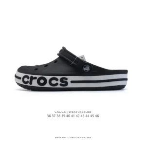 Crocs Baya Unisex Thick Sole Slide Sandals for Men and Women