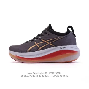 ASICS Gel-Nimbus 27 Men's and Women's Running Shoes with Eco Cushioning