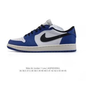 Jordan Air AJ1 Low Retro Vintage Basketball Shoes with Air Cushion