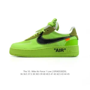 Off-White x Nike Air Force 1 '07 LV8 Sneaker with Chunky Sole