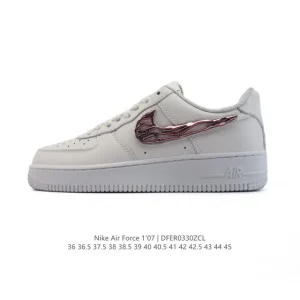 Nike Air Force 1 Low 2025 White Sneakers for Men and Women