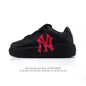 MLB Chunky Liner Basic Retro Street Sneakers for Men and Women