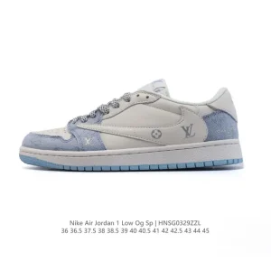 Jordan 1 Low OG SP Military Blue Reverse Swoosh Snake Year Edition