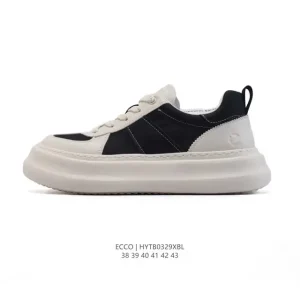 ECCO Men's Casual Lifestyle Sneakers with Breathable Lightweight Design