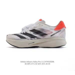 Adidas Adizero Adios Pro 3 Carbon Plate Running Shoes for Men