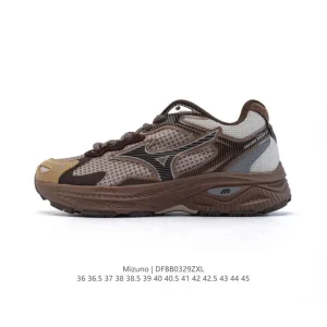 Mizuno Wave Retro Fashion Casual Comfort Running Shoes for Men and Women